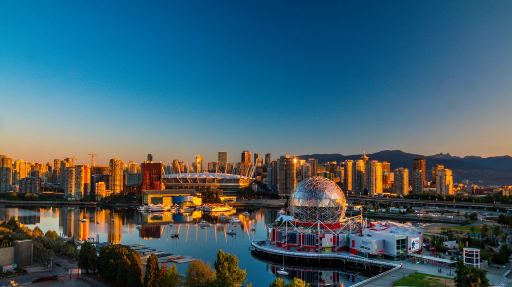 Science World Sunrise Vancouver