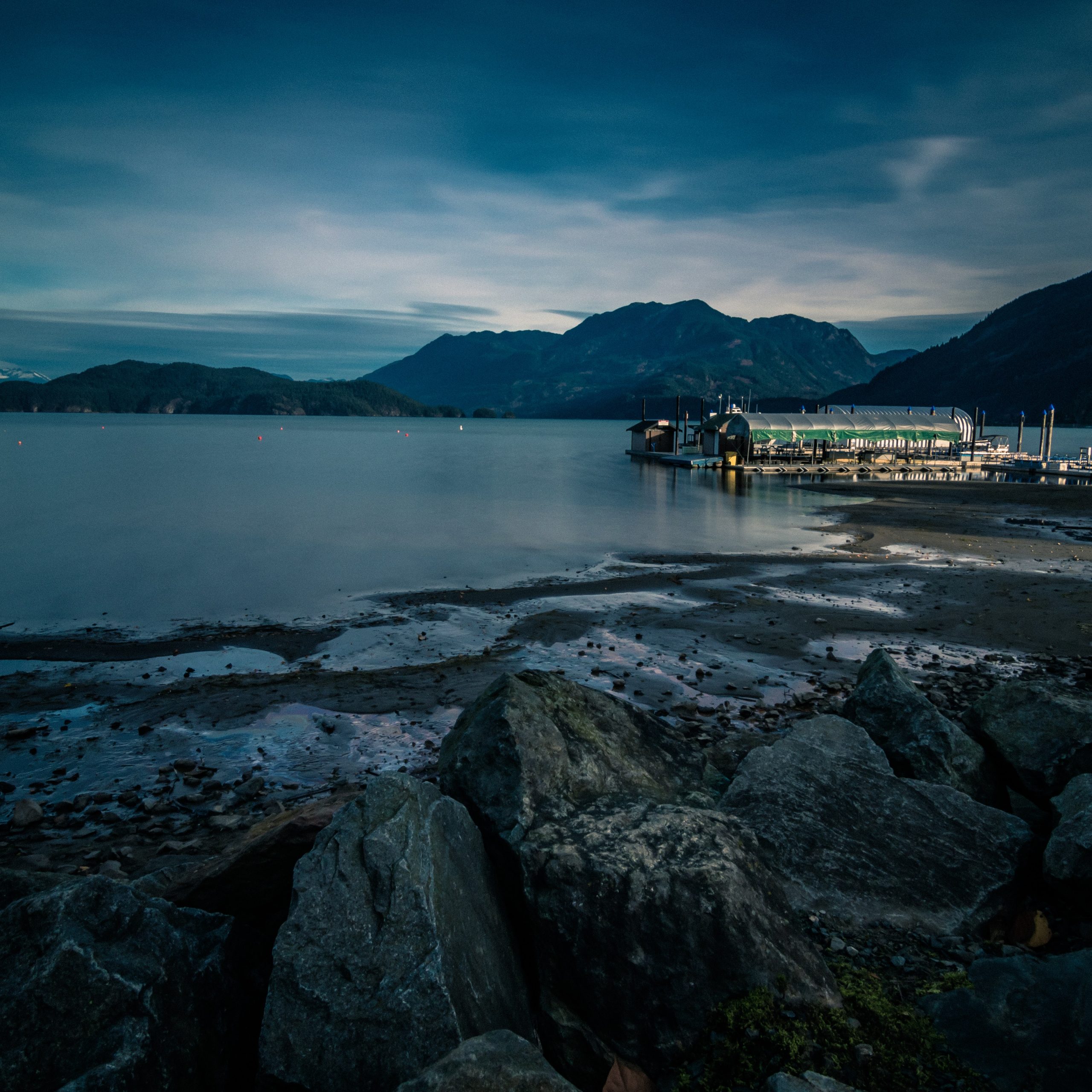 photo of seaside during dawn Royalty Free Stock Photo for Download