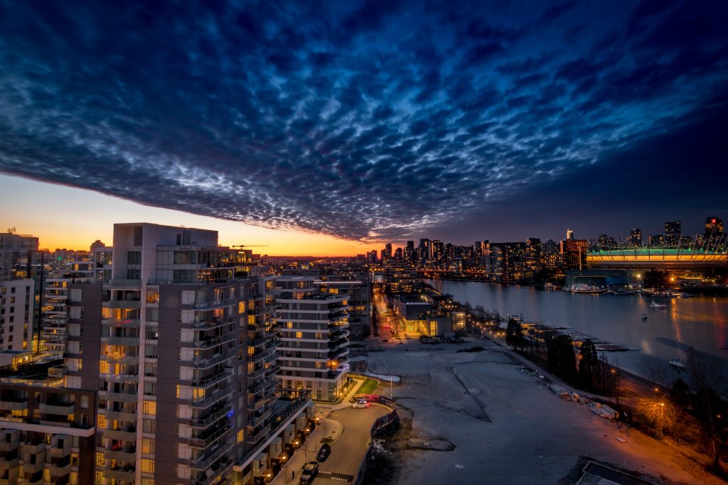 Sunset vancouver falsecreek